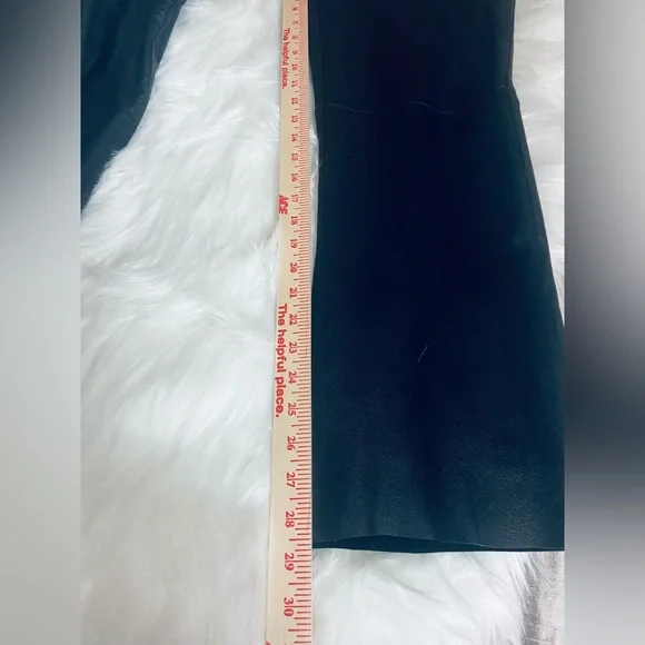 Vintage Uniform John Paul Richard Black Leather Sz 6 Petite Women’s Biker Pants - Picture 9 of 10